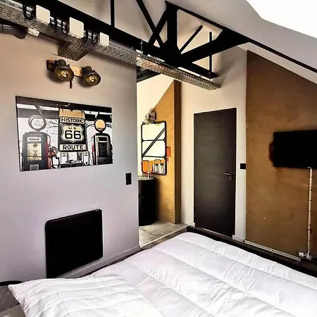Industriel & Atypique Apartament Rouen